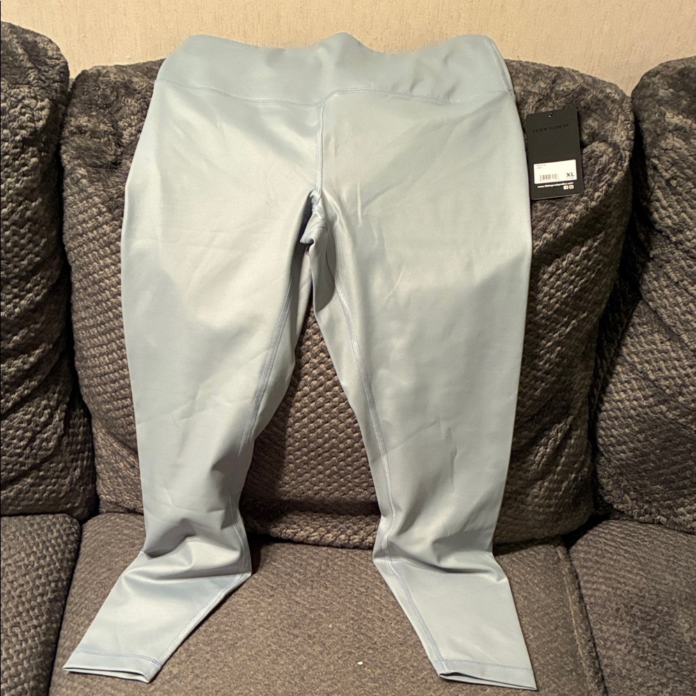 90 Degree By Reflex Light bluish Gray Leggings